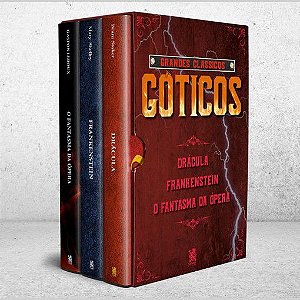 Box com 3 Livros - Grandes Clássicos Góticos