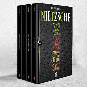 Box com 4 Livros - Biblioteca Nietzsche