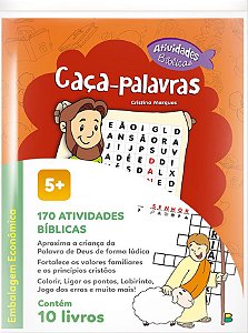 Embalagem Econômica c/ 10 Livros - Atividades Bíblicas