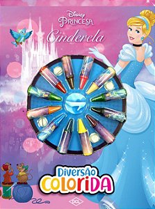 Diversão Colorida - Disney Cores - Cinderela