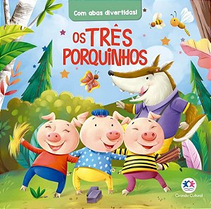 Clássicos com Abas Divertidas - Os Três Porquinhos