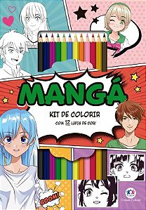 Colorir é Divertido - Mangá