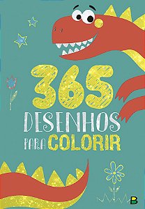 Livro: 365 Desenhos Para Colorir - Verde