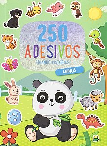 Livro: 250 Adesivos - Criando Histórias - Animais