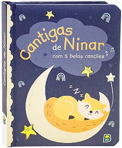 Meu Livro Fofinho - Cantigas de Ninar - com 5 Belas Canções