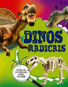 Livro de Atividades Para Colorir - Vol. 02 - Dinos Radicais