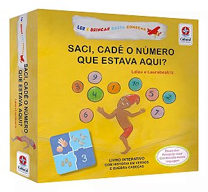 Estrela - Ler e Brinc. - Saci, Cadê o Número que Estava Aqui