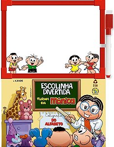 Escolinha Divertida - Turma da Mônica - Caligr. do Alfabeto