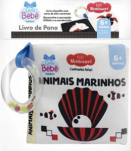 Baby Montessori - Contrastes Fofos - Animais Marinhos