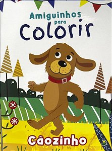 Amiguinhos Para Colorir - Cãozinho
