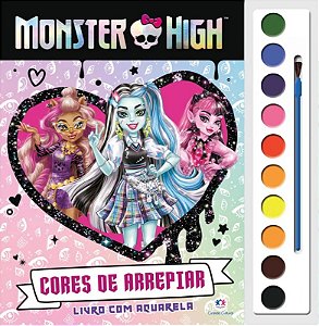 Aquarela - Monster High - Cores de Arrepiar