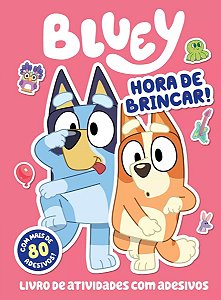 Livro de Atividades com Adesivos - Hora de Brincar - Bluey