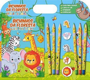 Arte de Colorir - Bichinhos da Floresta