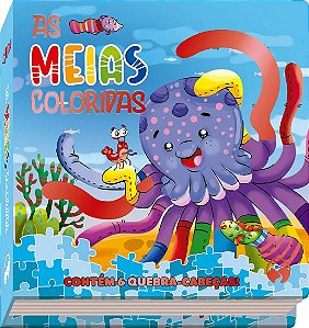 Livro Quebra-Cabeça - Vale das Letras - As Meias Coloridas
