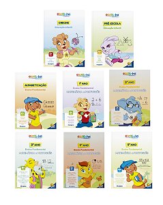 Kit com 8 Unidades - Escolinha Todolivro - Creche ao 5º Ano
