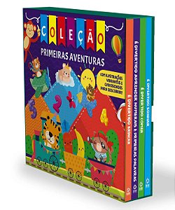 Box com 4 Livros - Coleção Primeiras Aventuras