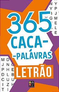 Livro: 365 Caça-Palavras - Letrão
