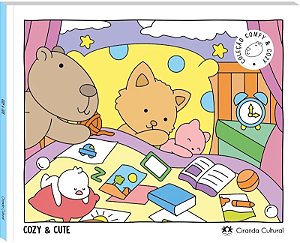 Comfy & Cozy Books - Cozy and Cute - Livro de Colorir