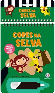 Colorindo com Água - Cores na Selva