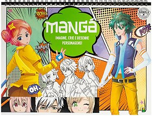 Mangá - Imagine e Crie - Verde
