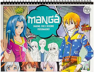 Mangá - Imagine e Crie - Azul