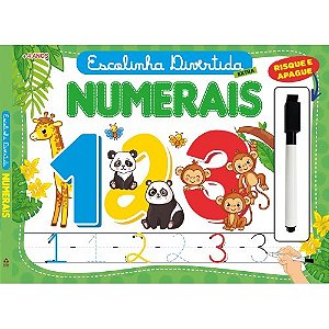 Livro Escolinha Divertida Extra - Numerais