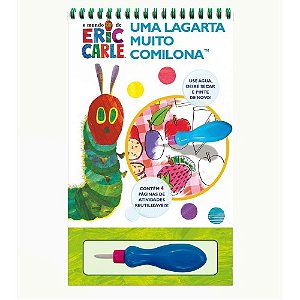 Livro Eric Carle Uma Lagarta Muito Comilona - Aquabook