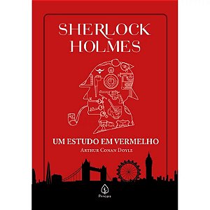 Livro Sherlock Holmes - Um estudo em vermelho