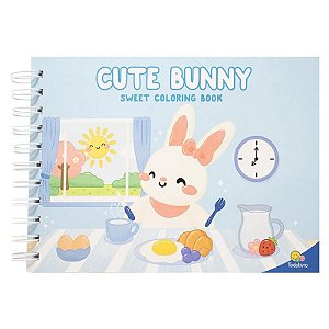 Livro Sweet Coloring Book - Cute Bunny - Editora Todolivro
