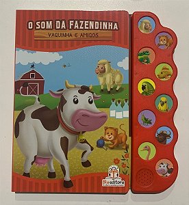 Livro O Som da Fazendinha - Vaquinha e Amigos - Blu