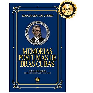 Livro Memoóias Póstumas de Brás Cubas - Série Ouro - Editora Garnier
