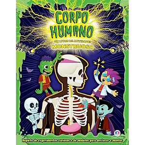 Livro Corpo humano - Um Livro de Atividades Monstruoso
