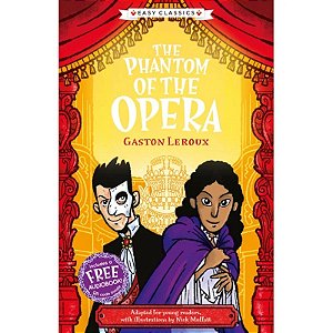 Livro The Phanton of the Opera - em inglês - texto adaptado