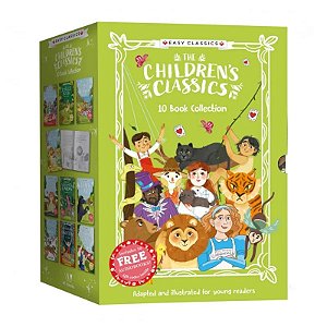 Box com 10 Livros - Easy Classics Children's Collection Series 1