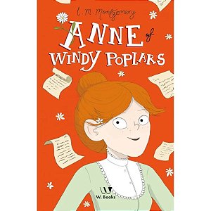 Livro Anne of Windy Poplars - em inglês -  W. Books