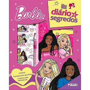 Livro Barbie - Meu Diário de Segredos - Magic Kids