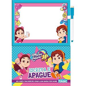 Livro Maria Clara e JP - Escreva e Apague - Magic Kids