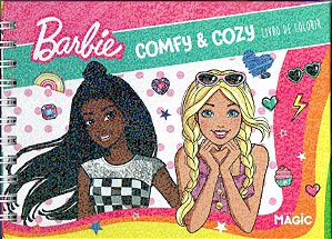 Livro de Colorir - Barbie - Comfy and Cozy - Magic Kids
