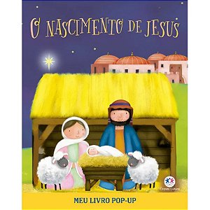 Livro Pop-up O Nascimento de Jesus - Editora Ciranda Cultural