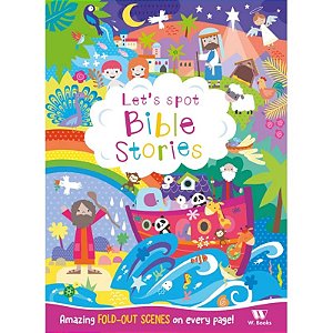 Livro Procure e Encontre Bible Stories - em inglês - W. Books