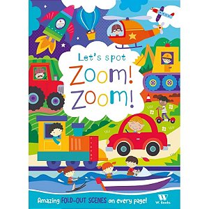 Livro Procure e Encontre Zoom! Zoom! - em inglês - W. Books