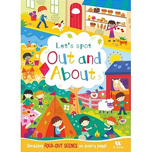 Livro Procure e Encontre Out and About - em inglês - W. Books