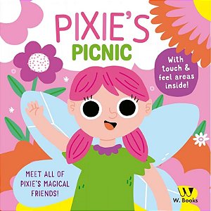 Livro Cartonado - Pixie's Picnic - em inglês - W. Books