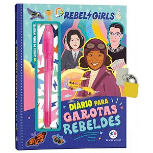 Livro Diário Mágico - Diário para Garotas Rebeldes - Ciranda Cultural