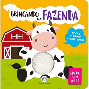 Livro Toque e Sinta - Brincando na Fazenda - Ciranda Cultural