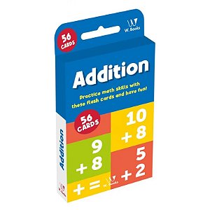 Flash Cards: Addition - em inglês - W. Books