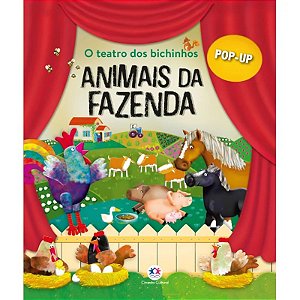 Livro Pop-Up - Animais da Fazenda - Ciranda Cultural