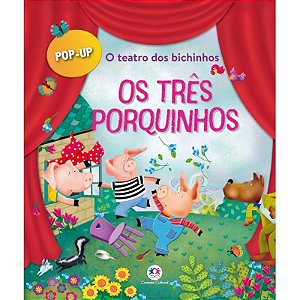 Livro Pop-Up - Os Três Porquinhos - Ciranda Cultural