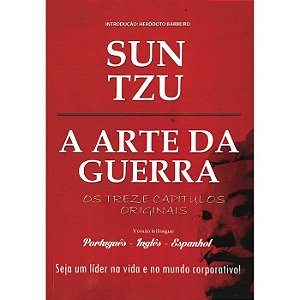 Livro A Arte da Guerra - Versão Trilíngue - Editora Pé da Letra