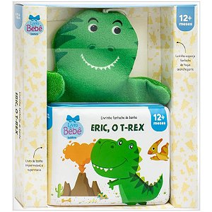 Livrinho Fantoche de Banho - Eric, o T-Rex - Editora Todolivro